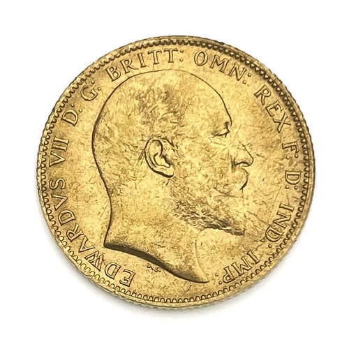 132 - Edward VII, Sovereign, 1903. S3969