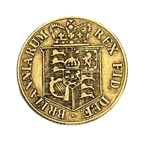 141 - George III, Half Sovereign, 1817. S3786