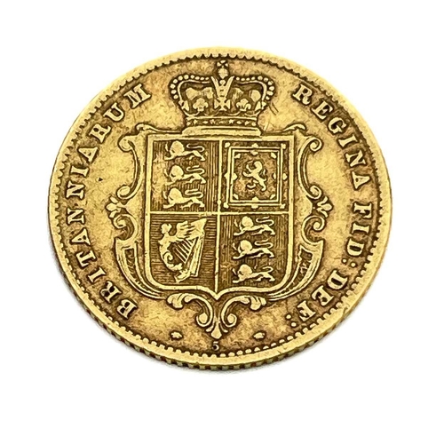 151 - Victoria, Half Sovereign, 1867, Die No. 5. S3860