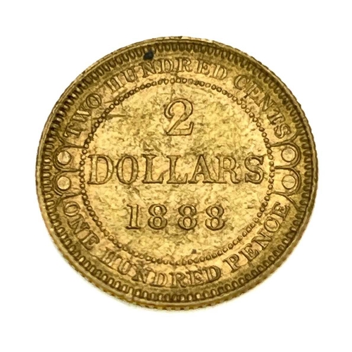 168 - Canada, Newfoundland, Victoria, 2 Dollars, 1888