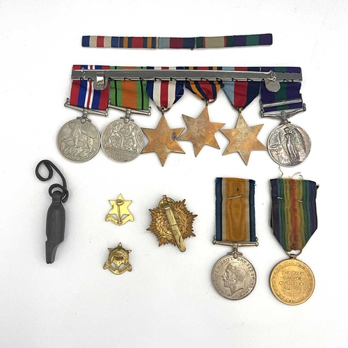 321 - A World War II and Palestine medal group, 5250763 Pte F Dugmore E Worcestershire Regiment, Burma Sta... 