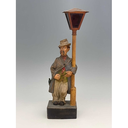 340 - A Black Forest 'whistling' automaton, early 20th Century, in the manner of Karl Griesbaum, in the fo... 