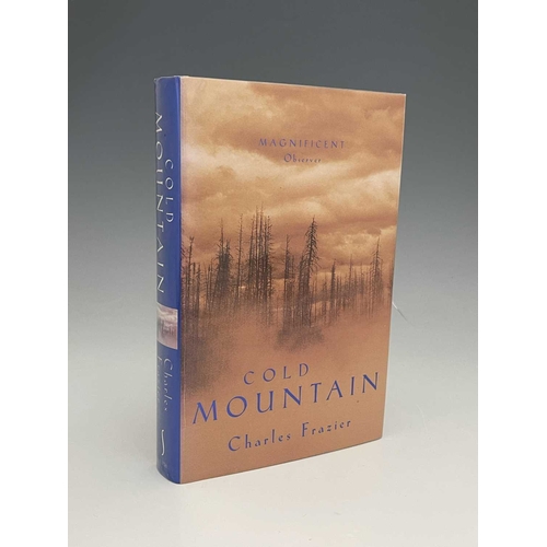 395 - Frazier, Charles, 'Cold Mountain', 1997 UK first edition, signed by the author and film producer Ant... 