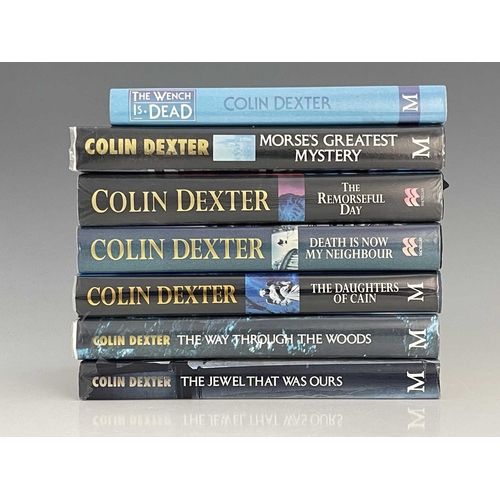 396 - Dexter, Colin, 'The Wench is Dead', 1989 first edition, 'Death is Now My Neighbour', 1996 first edit... 