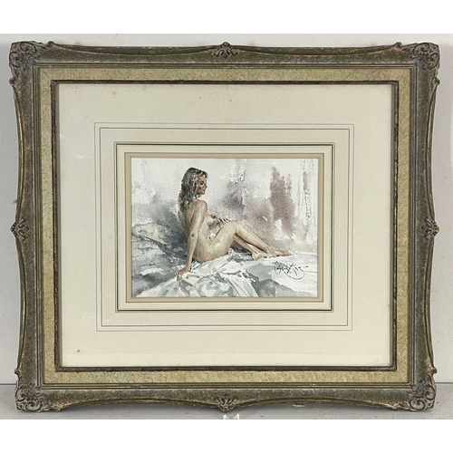 433 - Gordon King (British, 1939-2022), Soft Nude - Painting of Caroline, signed l.r., signed, titled, dat... 