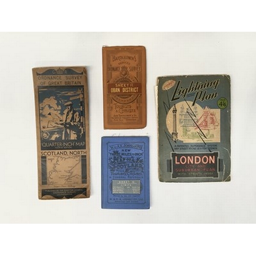 33 - An extensive collection of 19th and 20th century British and Global maps, from Ordnance Survey, Bart... 