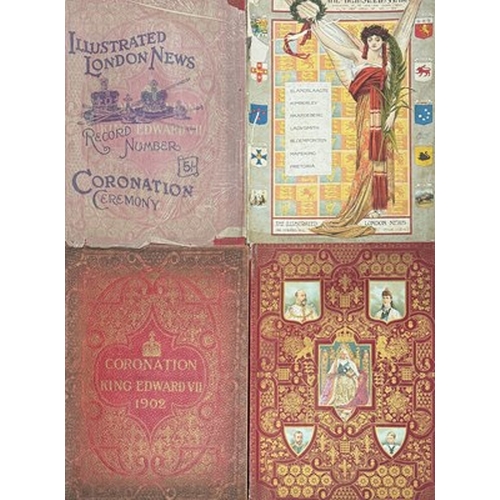 42 - An assortment of Edwardian (and later) ephemera including scrapbooks, a watercolour signed D. Deacon... 