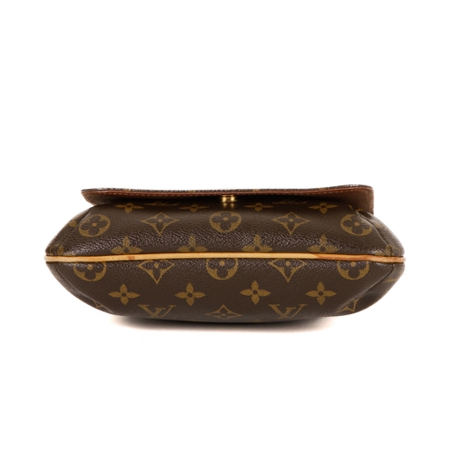 345 - Louis Vuitton, a monogram Musette Salsa handbag, designed with a monogram coated canvas exterior, na... 