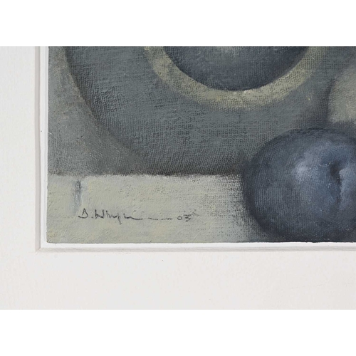 350 - Terry Whybrow (British, 1932-2020), Painting 38, signed and dated 2003 l.l., titled verso, oil on bo... 