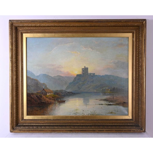 358 - George Blackie Sticks (Scottish, 1843-1938), Norham Castle, signed and dated 1896 l.l., signed, titl... 