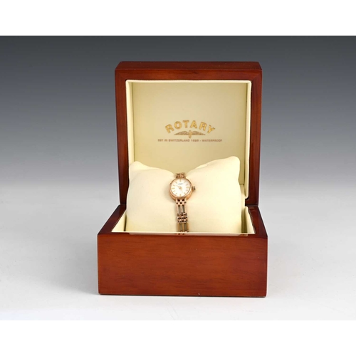 47 - Rotary 9 Carat gold ladies wristwatch