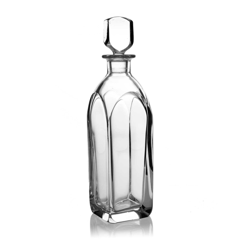 524 - Two 20th century decanters including Edward Hald for Orrefors, a Swedish Modernist glass decanter, s... 