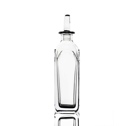 524 - Two 20th century decanters including Edward Hald for Orrefors, a Swedish Modernist glass decanter, s... 