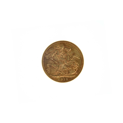 98 - George V, sovereign, 1914