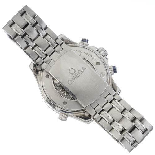 238 - Omega, a stainless steel Seamaster Diver 300m chronograph bracelet watch, reference 212.30.44.50.03.... 