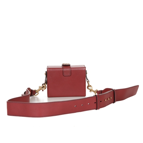 342 - Christian Dior, a Dioraddict Lockbox bag, designed with a structured box shape, crafted from smooth ... 