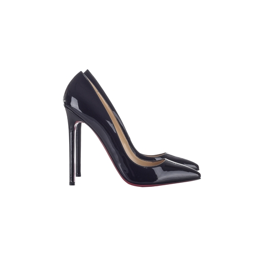 350 - Christian Louboutin, a pair of unworn So Kate 120 stiletto heels, featuring black patent leather upp... 