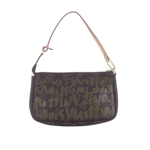 432 - Louis Vuitton, a limited edition Stephen Sprouse Graffiti Pochette Accessoires handbag, designed wit... 