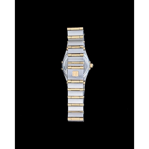 112 - Omega, a bi-metal Constellation bracelet watch, circa 2005, reference 1262.70.00, serial 59102266, w... 