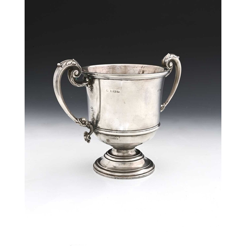 174 - A George V silver two-handled trophy cup, with inscription for the 