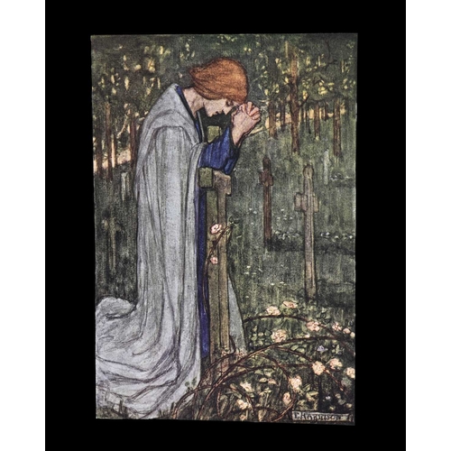 440 - Harrison, Florence (Illustrator), Early Poems of William Morris, 1914, Christina Rosetti Poems, Tenn... 