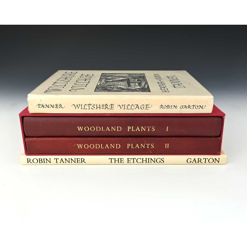 459 - Tanner, Heather & Robin, Woodland Plants, 1981 first limited edition No.11/50, illustrated, signed b... 