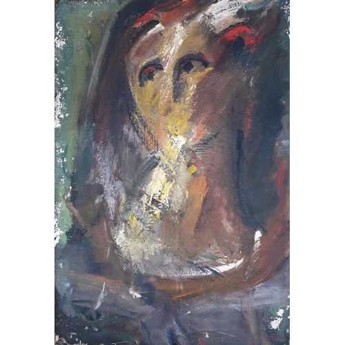 555 - Lilian Holt (Bomberg) (British, 1898-1983), Brides Head, signed l.r., oil on board, 89 by 59cm, fram... 