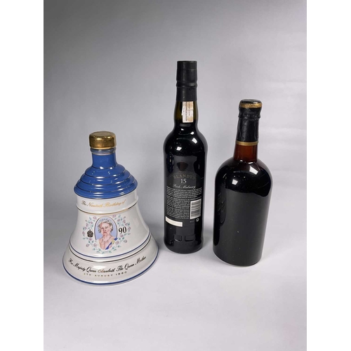 382 - Charrington's Princes Brew, Milton of Campsie box, a Wade ceramic whisky decanter for Bell's to comm... 