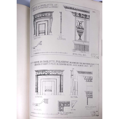 411 - Glasgow Architectural Association Sketch Book, Vol. V, 1904, 42 by 34cm