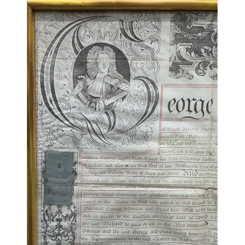 529 - A George III property indenture heard by William de Grey, 1st Baron Walsingham at Westminster Hall i... 