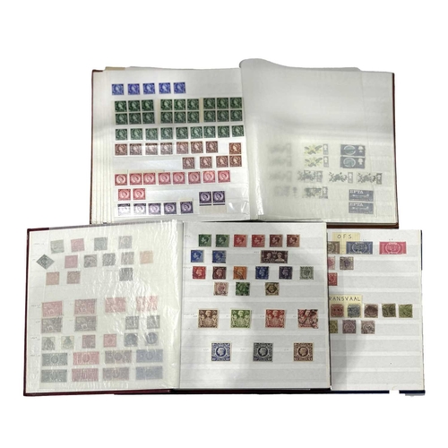 82 - A tray of stamp albums, to include British, Commonwealth and an album of Canada, (1 tray)