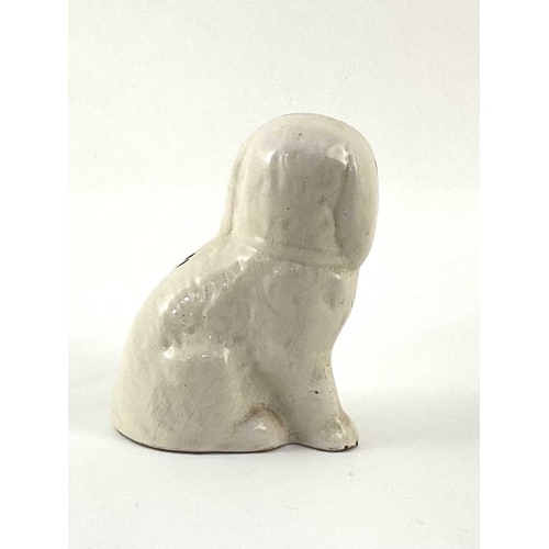 101 - Beswick: a pair of Staffordshire white spaniels 