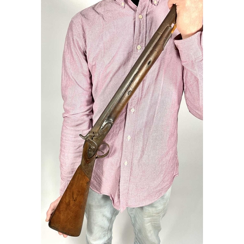 220 - Ryan & Watson, c.1800, sporting smooth bore black powder rifle, 37