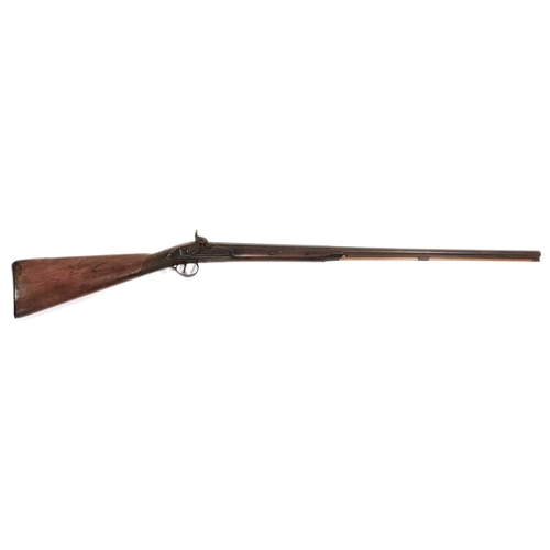 220 - Ryan & Watson, c.1800, sporting smooth bore black powder rifle, 37