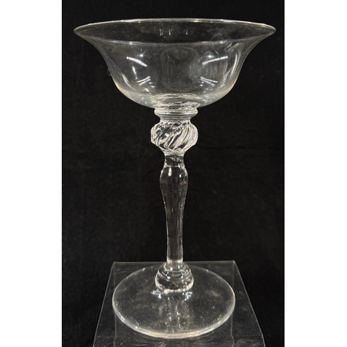 27 - A collection of glass including Baccarat, Webb dimpled bowls, also Stuart and Sons dessert glasses, ... 