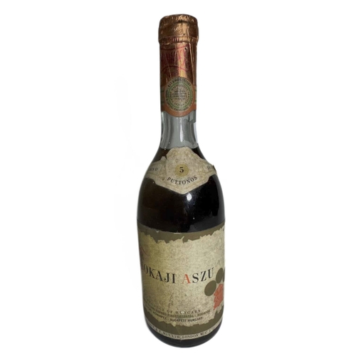 250B - Tokaji Azu, a vintage 1959 bottle of sweet wine, 5 Puttonos, Budapest Hungary