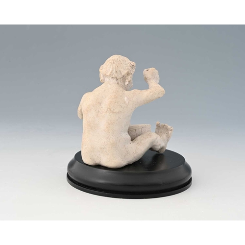 39 - Robert Wallace Martin for Martin Brothers, a sculptural stoneware figure of a musical imp, 1896, mod... 