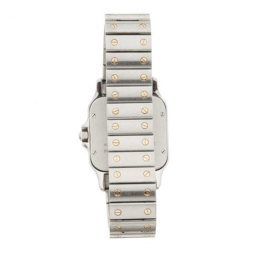 273 - 
Cartier
A Santos De Cartier Galbée XL bracelet watch. Circa 2017
Case: Signed. Bi-metal. Reference ... 