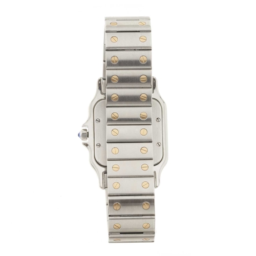 275 - 
Cartier
A Santos Galbée bracelet watch
Case: Signed. Bi-metal. Reference 1566. Serial 588809CE. Len... 