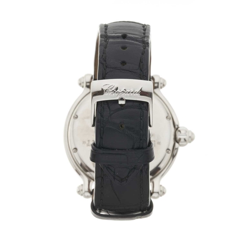 278 - 
Chopard
A Happy Sport 'Snowflake' wrist watch
Case: Signed. Stainless steel. Reference 8347. Serial... 