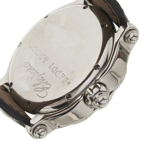 278 - 
Chopard
A Happy Sport 'Snowflake' wrist watch
Case: Signed. Stainless steel. Reference 8347. Serial... 