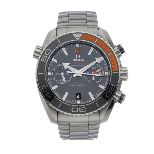 299 - 
Omega
A Seamaster Planet Ocean 600m chronograph bracelet watch. Circa 2022
Case: Signed. Stainless ... 