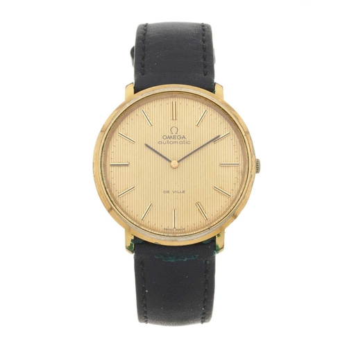 304 - 
Omega
A De Ville wrist watch
Case: Signed. Gold plated base metal with stainless steel case back. C... 