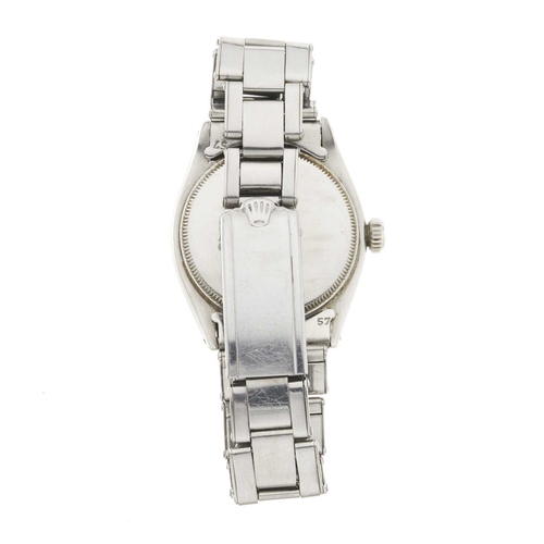 311 - 
Rolex
An Oyster Precision bracelet watch. Circa 1962
Case: Signed. Stainless steel. Reference 6222.... 