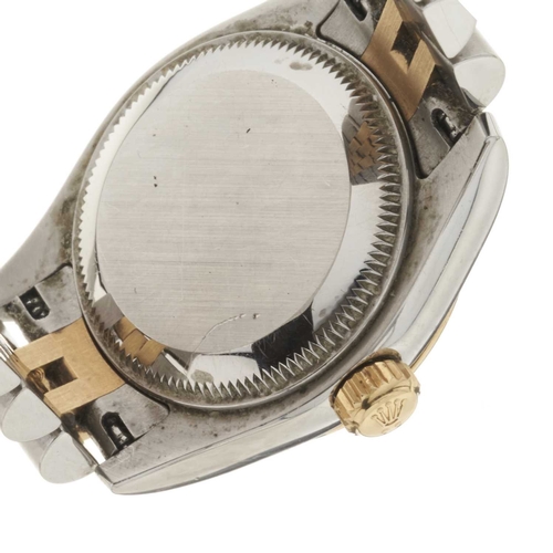 314 - 
Rolex
An Oyster Perpetual Lady Datejust 26 bracelet watch. Circa 2012
Case: Signed. Bi-metal. Refer... 