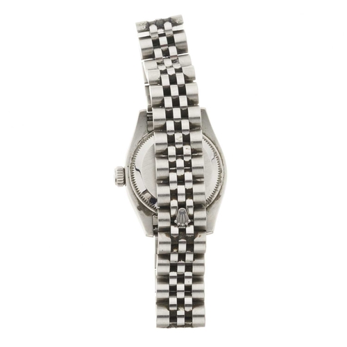 316 - 
Rolex
An Oyster Perpetual Lady Datejust 26 bracelet watch. Circa 2009
Case: Signed. Bi-metal. Refer... 