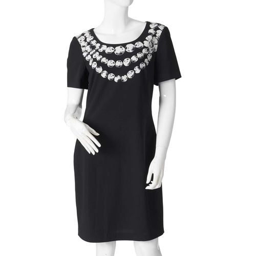 499 - Moschino, three Cheap & Chic dresses, to include two similar style black loose fitting dresses, with... 