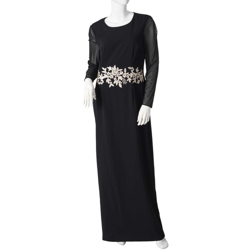 541 - Four items of ladies designer clothing, to include a black beaded dress by Dane Von Furstenberg, a b... 