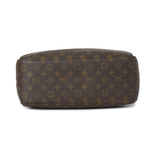 454 - Louis Vuitton, a monogram Deauville handbag, featuring the maker's monogram coated canvas exterior w... 