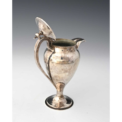 118 - Arthur Stansfield Dixon for the Birmingham Guild of Handicraft, an Arts and Crafts silver plated jug... 